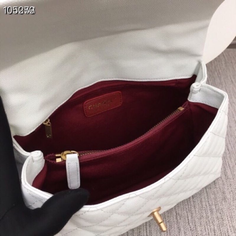 Ch**el top handle bags